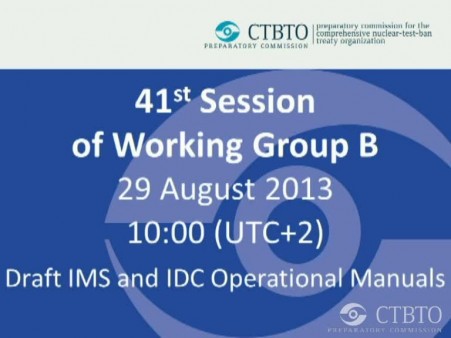 Draft IMS and IDC Operational Manuals