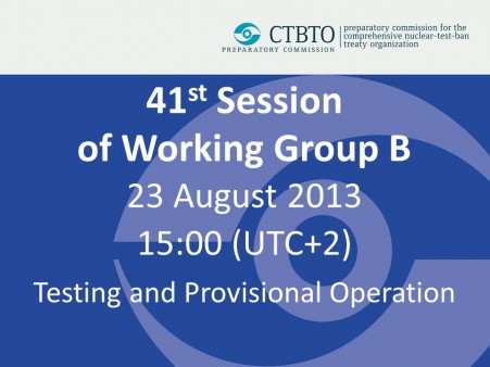 Testing and Provisional Operation