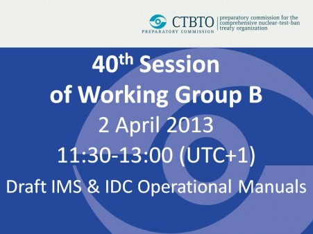 Draft IMS and IDC Operational Manuals