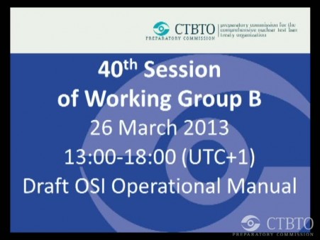 Draft OSI Operational Manual