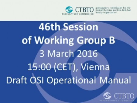 Draft OSI Operational Manual