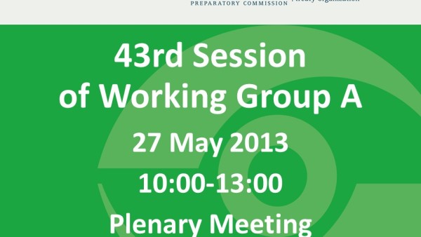 Plenary Meeting