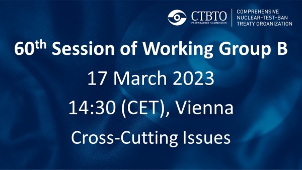 WGB-60 - Cross-Cutting Issues