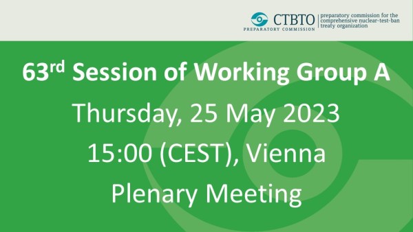 WGA-63 - Plenary Meeting - Report