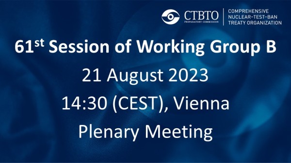 WGB-61 - Plenary Meeting - General Statements