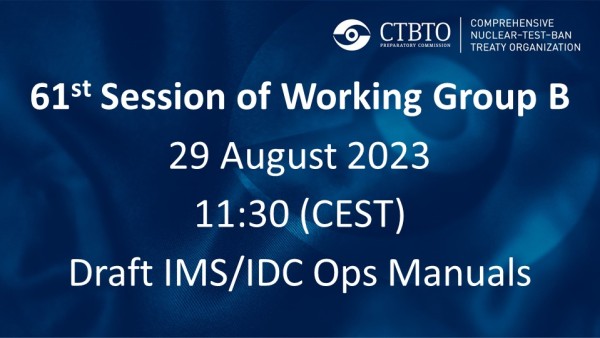 WGB-61 - Draft IMS/IDC Operational Manuals