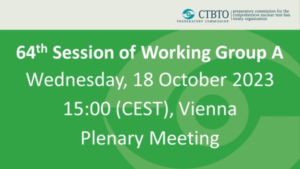 WGA-64 - Plenary Meeting - Report