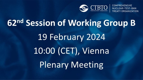 WGB-62 - Plenary Meeting - Opening