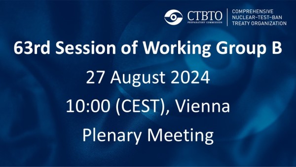 WGB-63 - Plenary - Opening