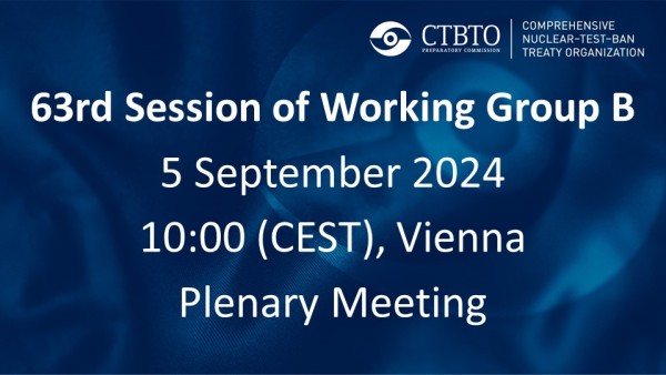 WGB-63 - Plenary Meeting