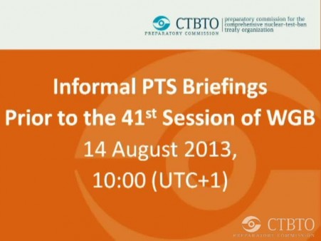 Informal Briefings