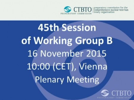 Plenary Meeting