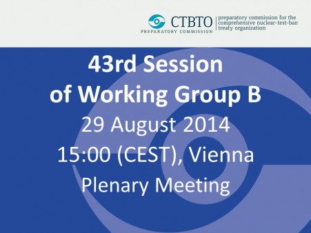 Plenary Meeting