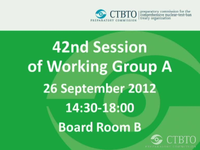 Plenary Meeting