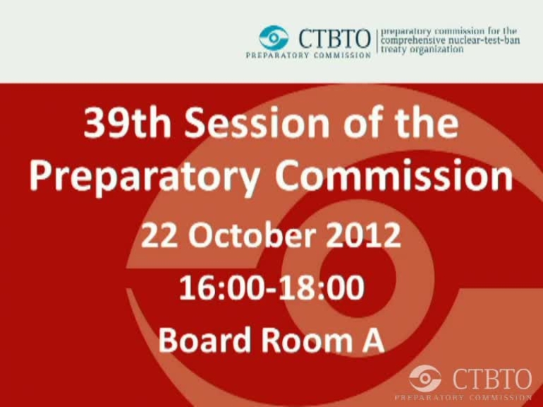 Plenary Meeting