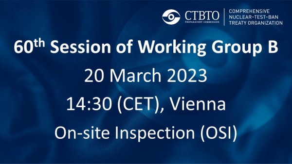 WGB-60 - On-site Inspection (OSI)